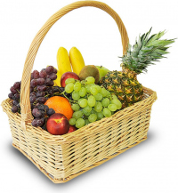 Букет «Вкусная корзина»